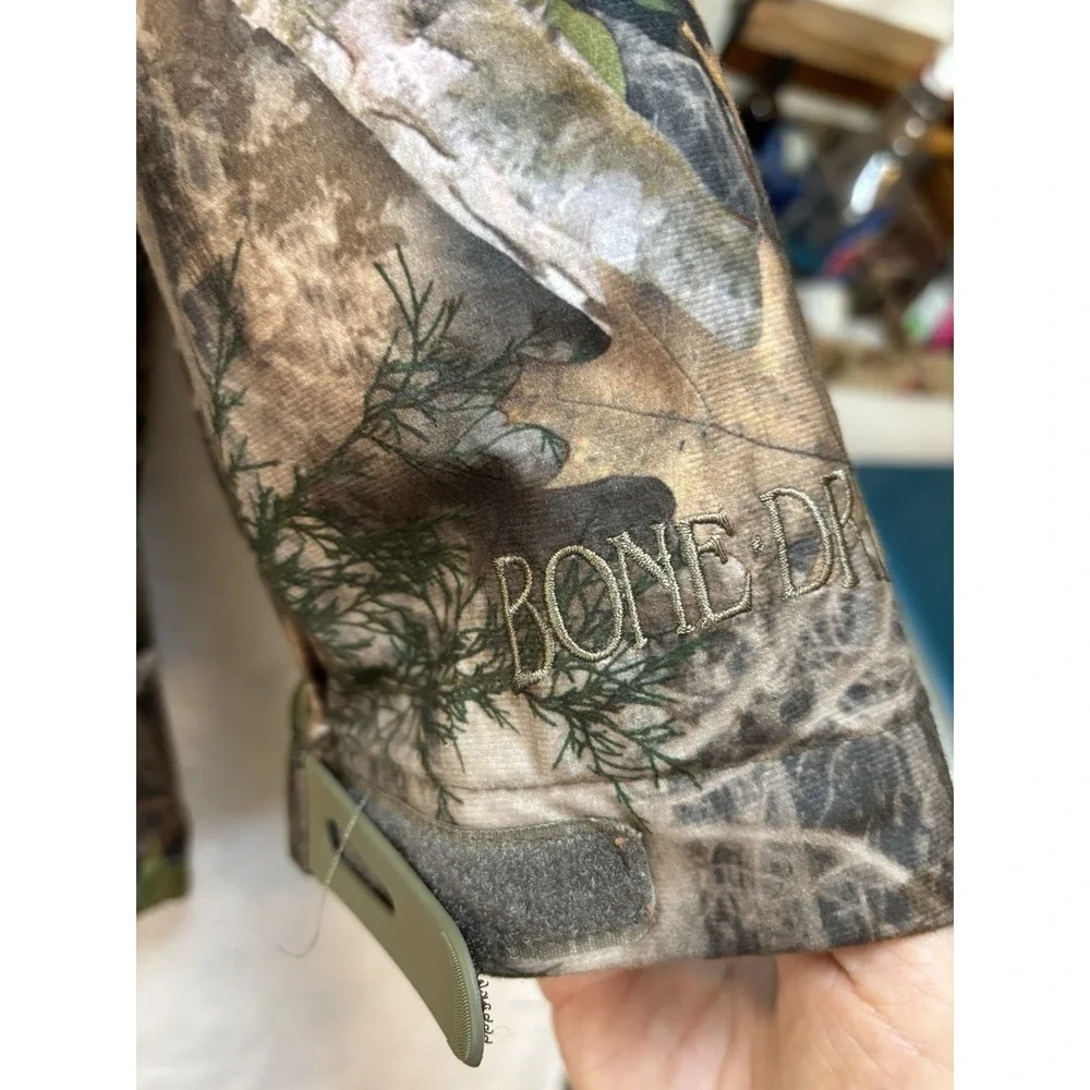 Red Head Camouflage Hooded Sentinel Jacket 3XL Bone Dry Hunting Outdoor EUC
